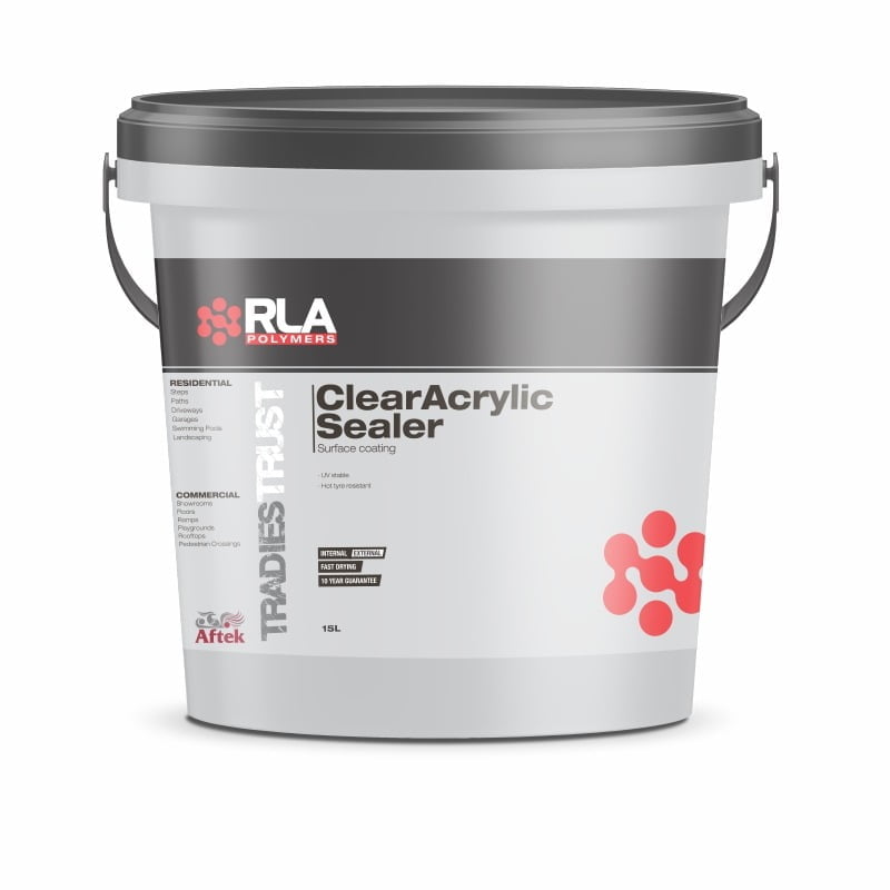 Clear Acrylic Sealer Surface Coating - RLA Polymers
