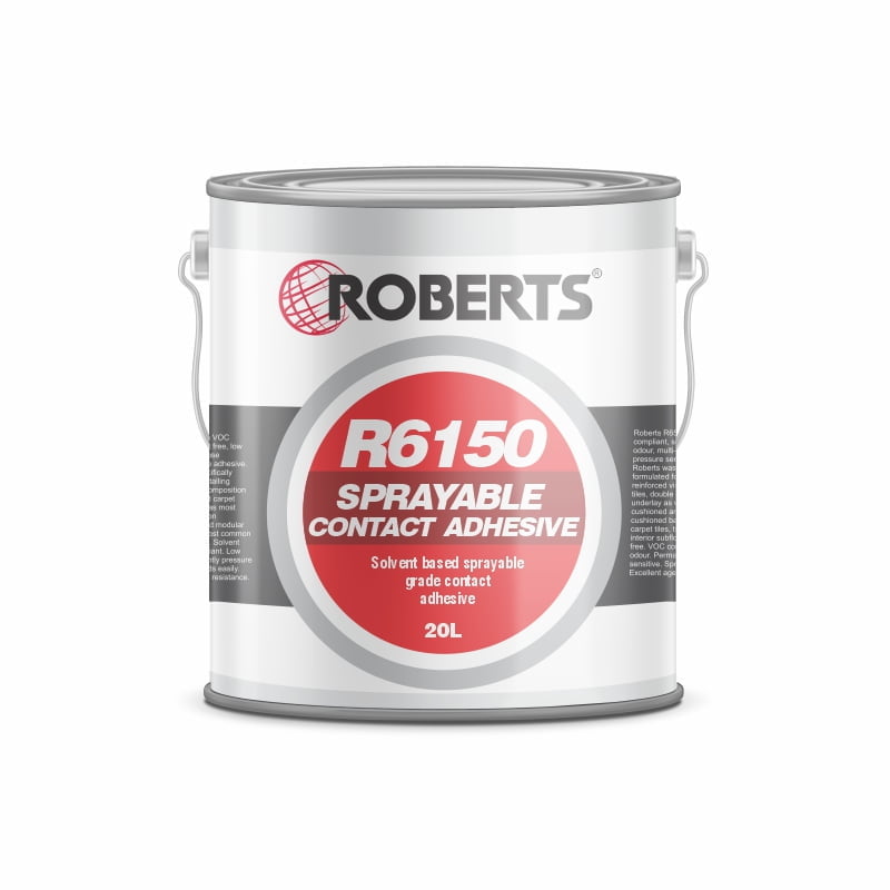 Roberts R6150 Sprayable Contact, Roberts Floor Adhesive Sds