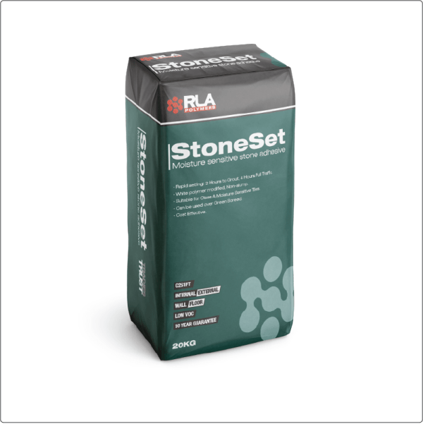StoneSet Moisture Sensitive Stone Tile Adhesive