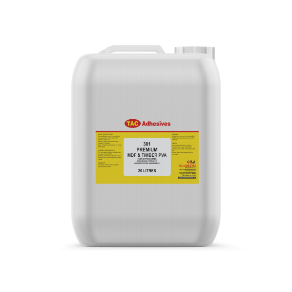 TAC 301 Premium MDF & Timber PVA Adhesive