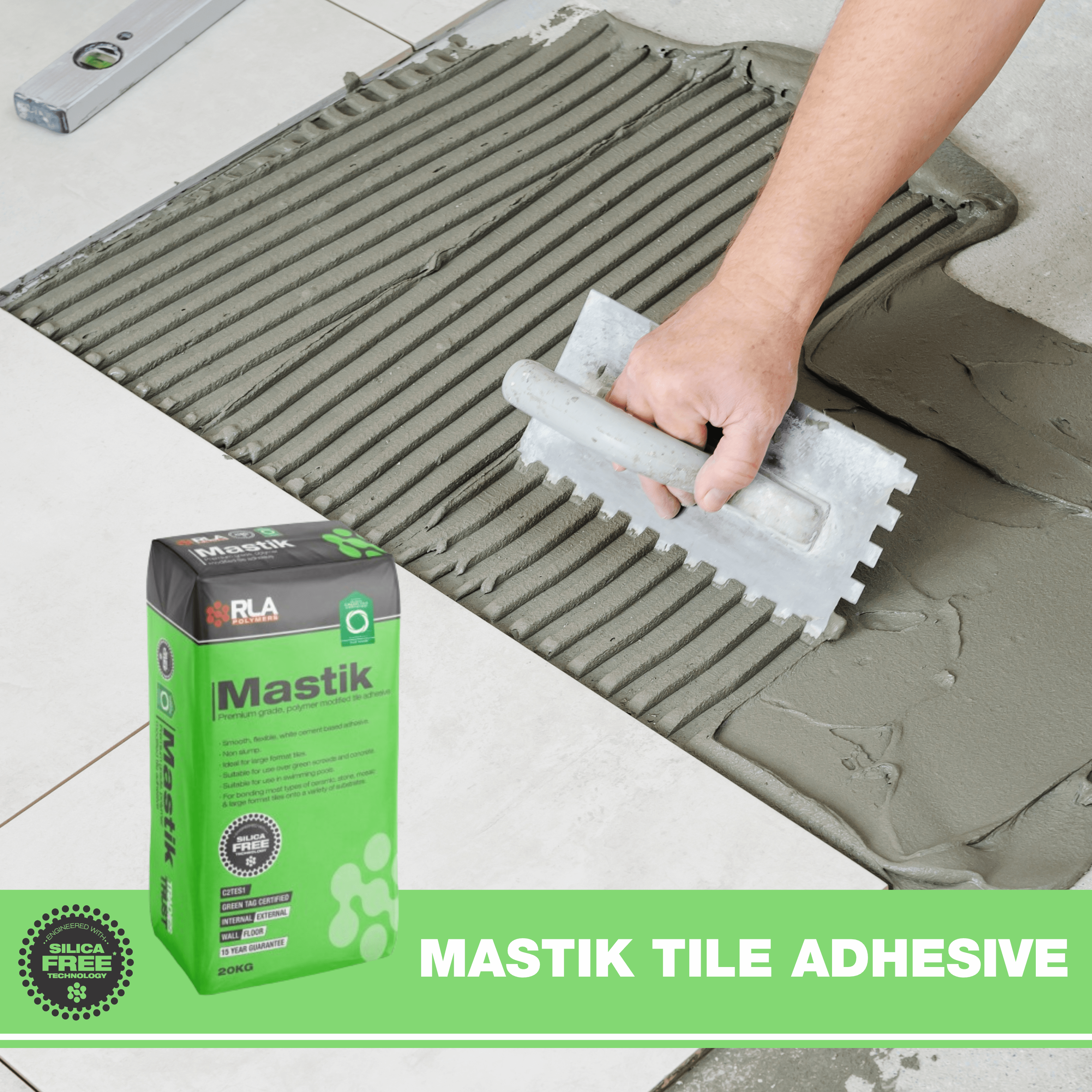 Mastik Tile Adhesive Respirable Silica Free