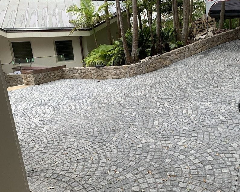 Cobble Driveway